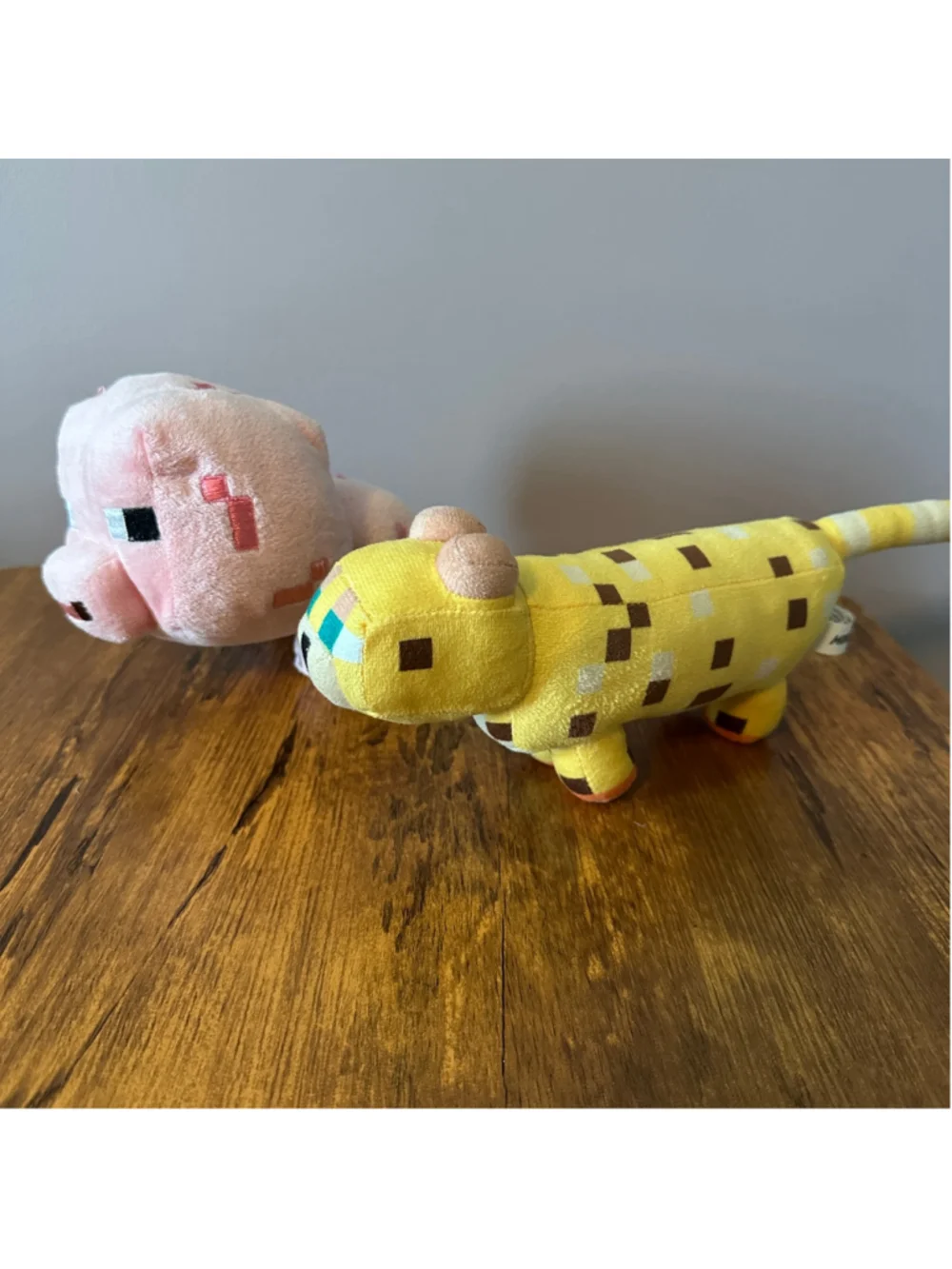 Minecraft Plush Toy Lot 6 Alex Creeper Panda Pig Ocelot Stuffed Animals